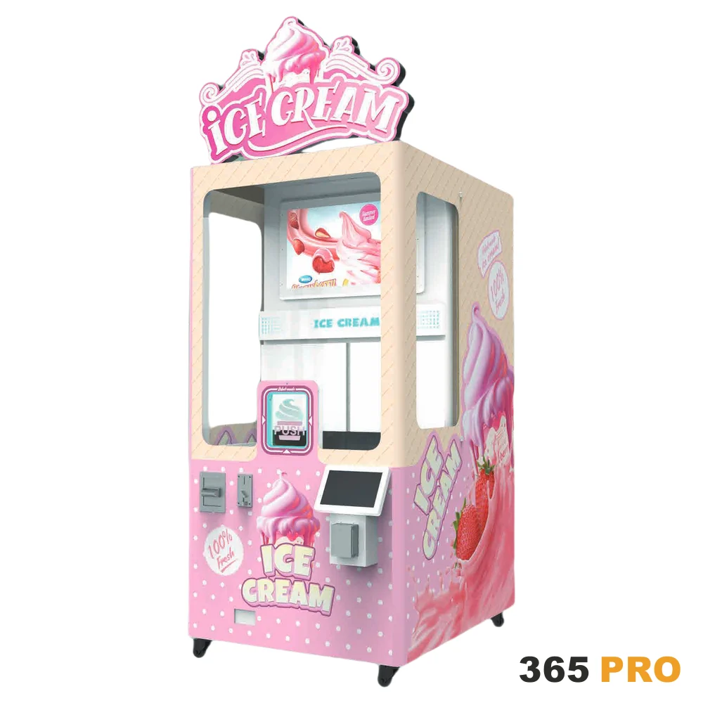 Automat vendingowy do lodów z robotem 365 PRO – 90–100 porcji