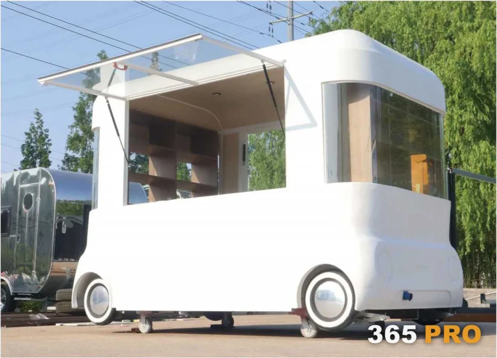 Food truck w stylu autobusu – mobilna kawiarnia 365 PRO