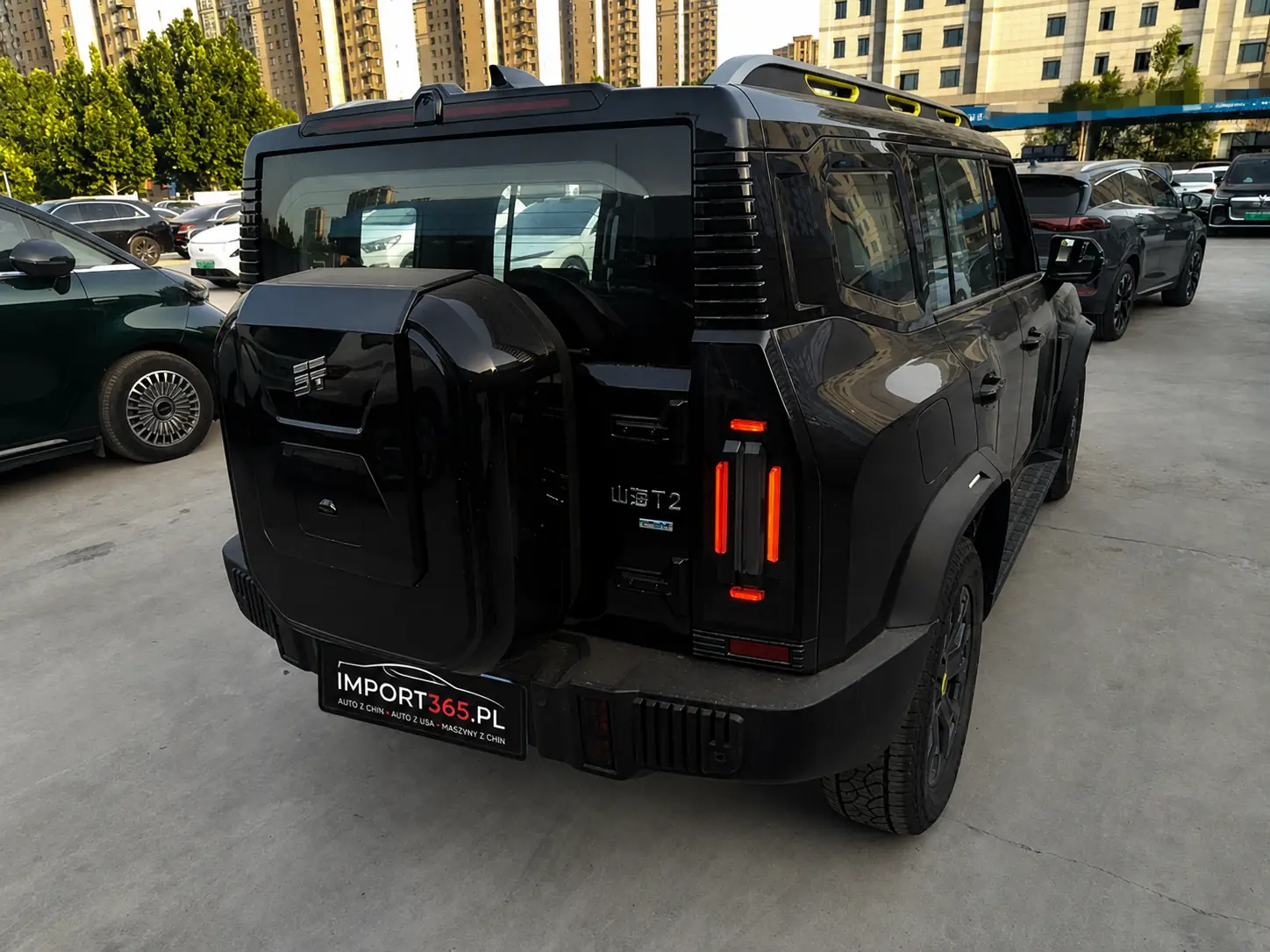 Jetour T2 – SUV z Chin na zamówienie