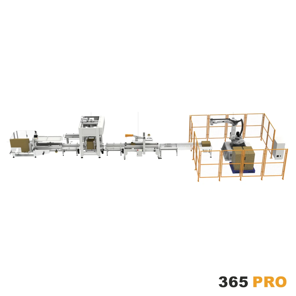 Linia do kartonowania i paletyzacji z robotem 365 PRO
