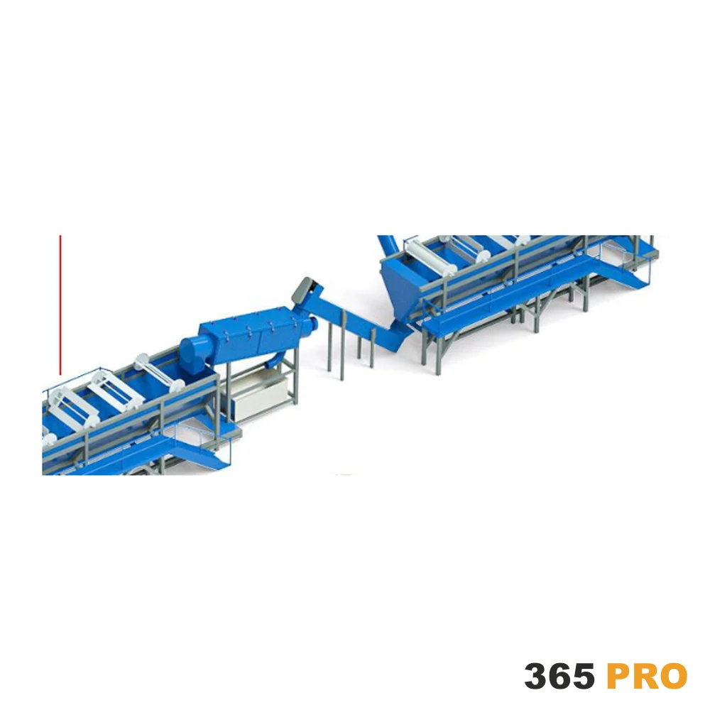 Linia do recyklingu folii i tworzyw PP/PE 365 PRO – mycie i granulacja, 500–6000 kg/h