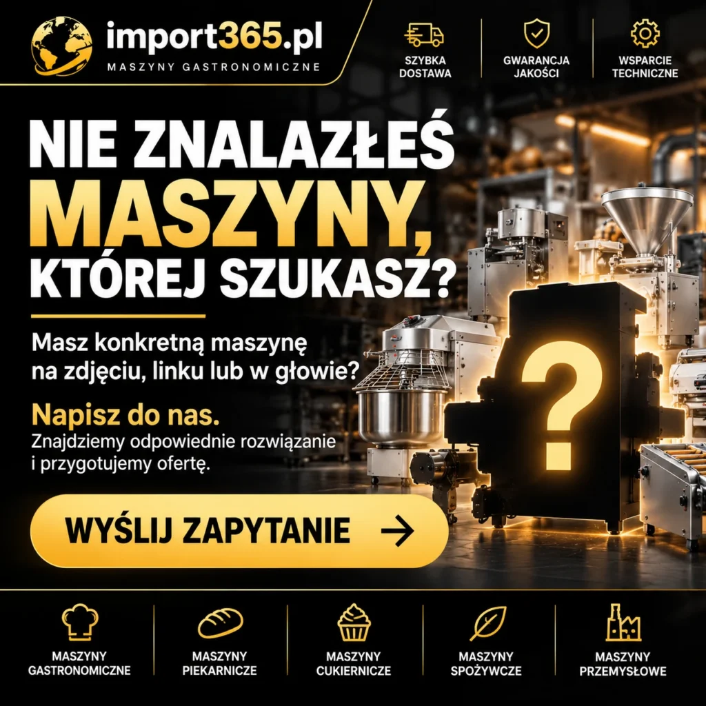 Maszyna gastronomiczna na zamówienie