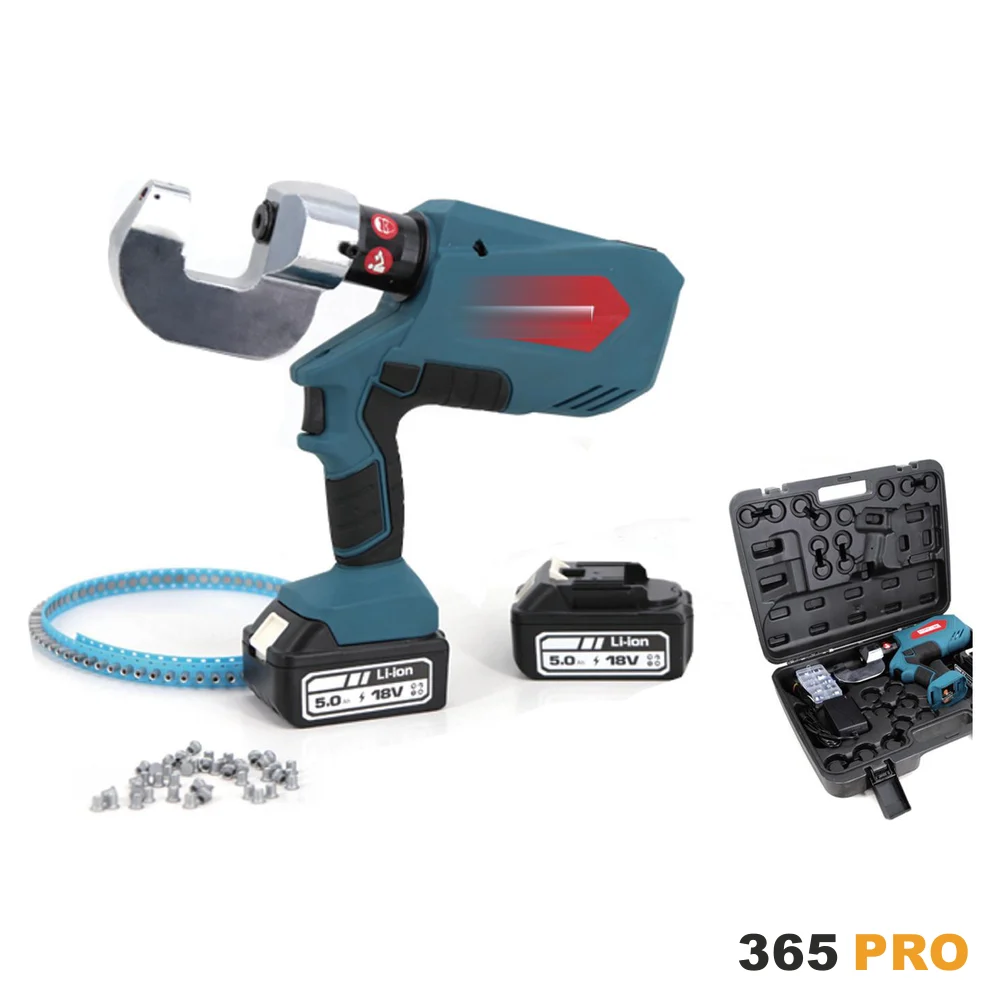 Nitownica akumulatorowa do nitów samoprzebijających 365 PRO – 60 kN