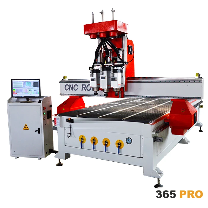 Ploter CNC wielogłowicowy (3 wrzeciona) 365 PRO – 1300×2500 mm