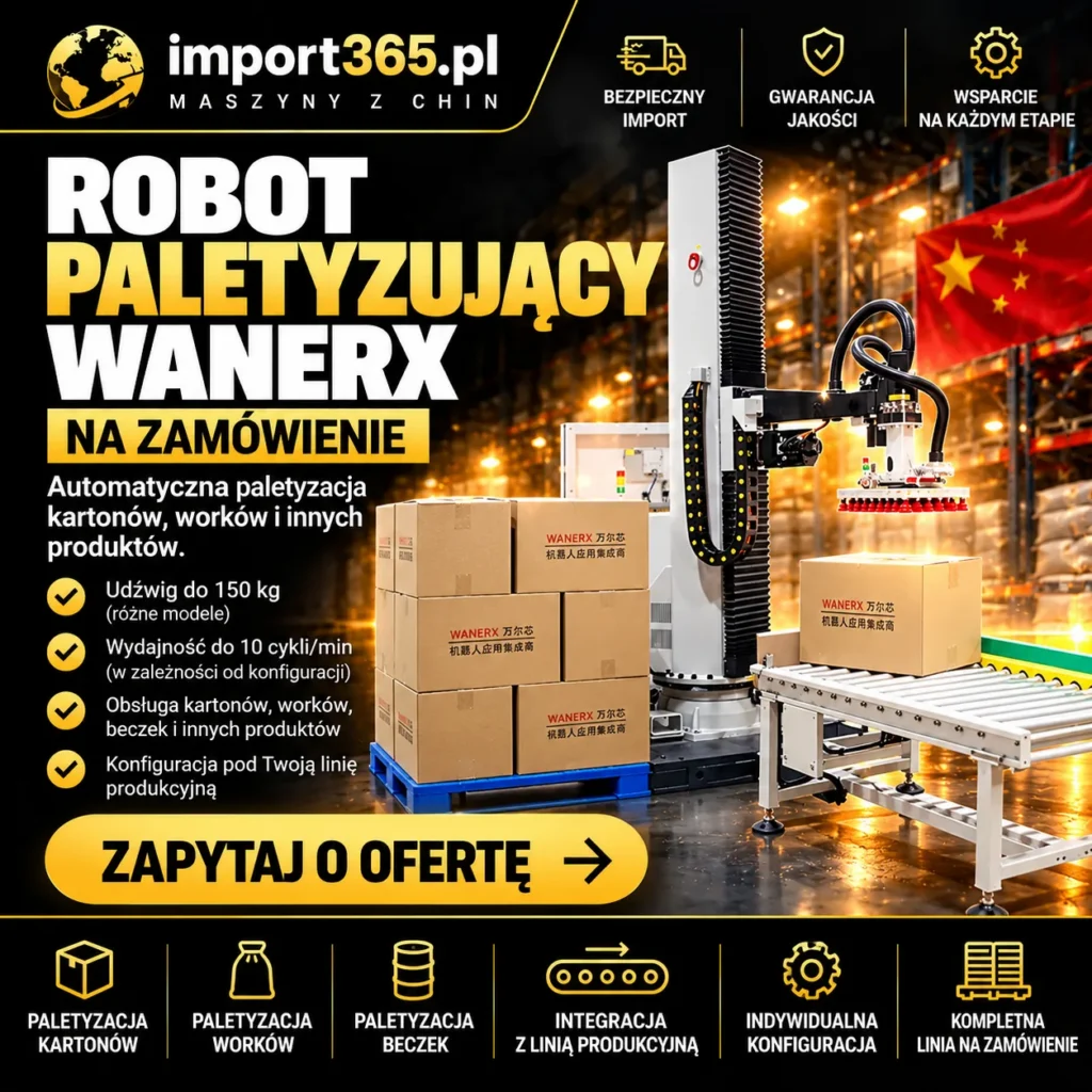 robot paletyzujący WANERX