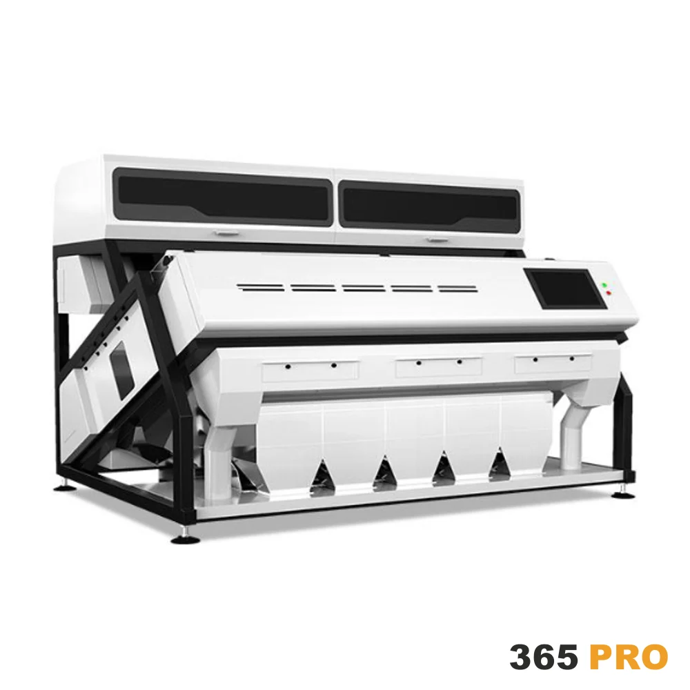 Sorter optyczny do płatków PET i tworzyw 365 PRO – kolor, polimer, płatki zestarzałe