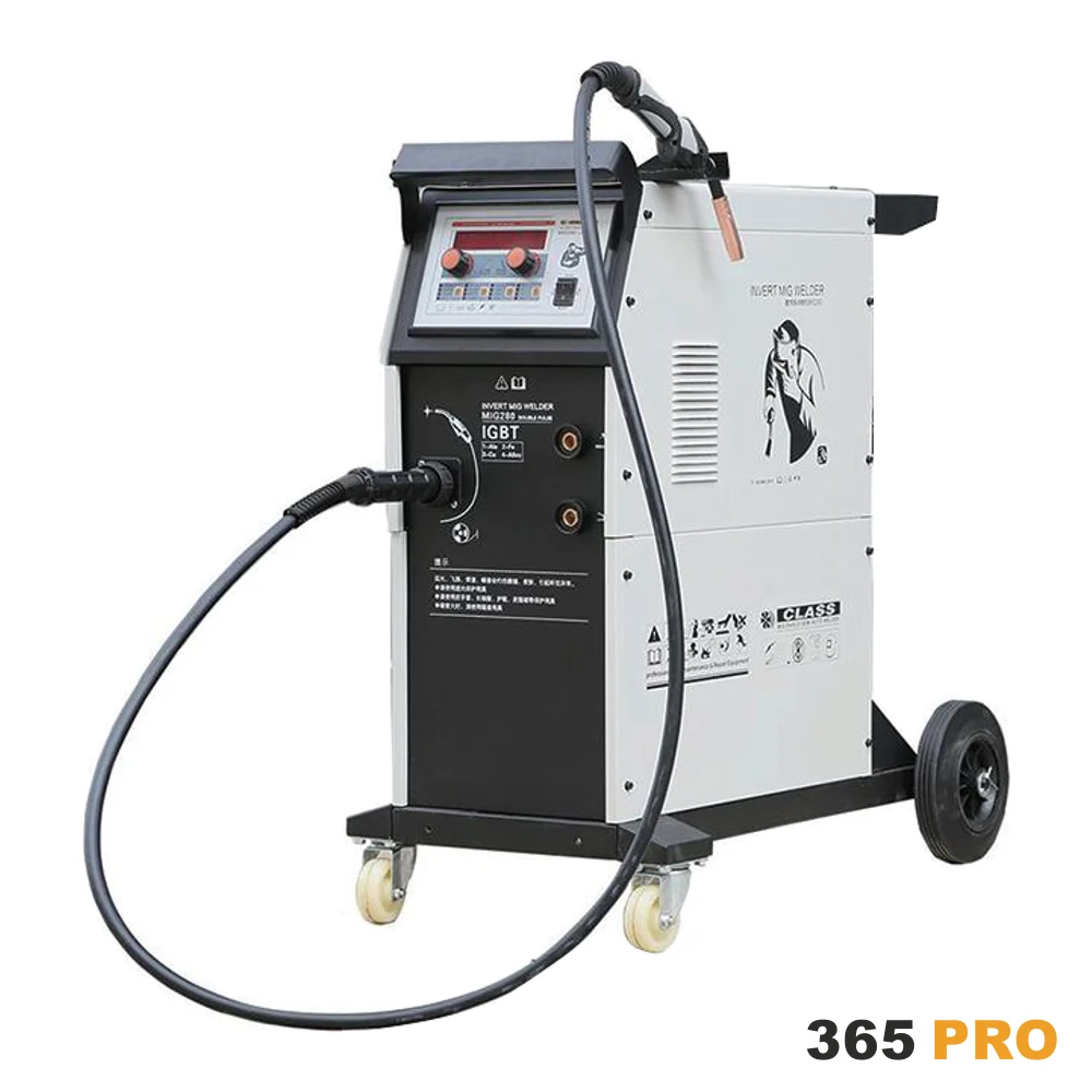 Spawarka MIG 280 do aluminium 365 PRO – szpule do 15 kg